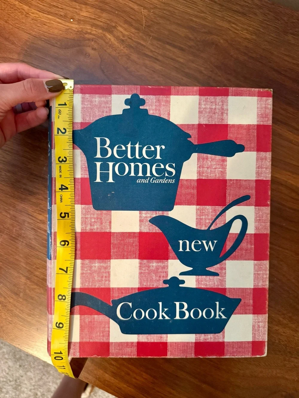 Better Homes and Gardens Red Check New Cook Book